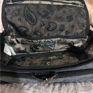 Kipling Gray Paisley Travel Bag